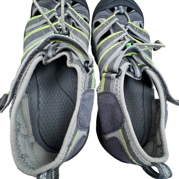Keen Newport H2 Waterproof Hiking Sport Sandals Women US 7 UK 6 EU 39 Gray Green - Picture 8 of 16